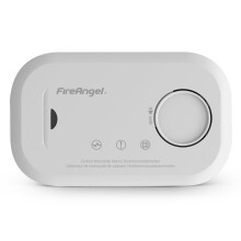 FireAngel FA6813 10-Year Carbon Monoxide Alarm & Portable Detector with AA Batteries - Home & Travel CO Monitor