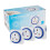 3 Pack 24 Hour Segment Timer Switch，Plug-in Timer Controller -240v 3 Pin Plug Energy Saver Plug Standard Size 1