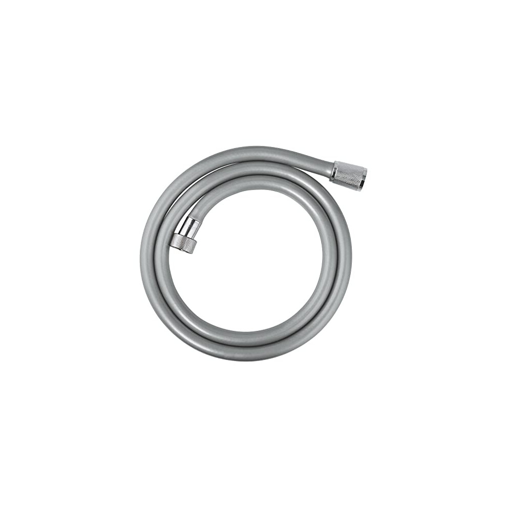 Grohe Vitalioflex Trend - Smooth Shower Hose 1.25 M (Tensile Strength 50 Kg, Pressure Resistance Up To 5 Bar, Heat Resistance 70C, Universal Connection G