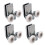 Shower Door Wheels 23mm Shower Door Rollers Bottom 4pcs 1