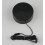 Taps2Traps Matt Black Bathroom Light Pull Switch With Black Cord & Toggle 2 Way 6A 3
