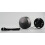 Taps2Traps Matt Black Bathroom Light Pull Switch With Black Cord & Toggle 2 Way 6A 5