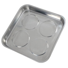 TOOLS 9.5" MAGNETIC PARTS TRAY STAINLESS STEEL