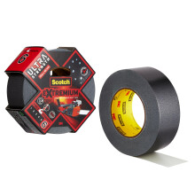 3M Tessuto di Riparazione Extremium Ultra - Nero - 25mx48mm