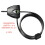 Master Lock Unisex Adult Python Security Cable With Key, Black, 5 Mm EU 6