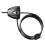 Master Lock Unisex Adult Python Security Cable With Key, Black, 5 Mm EU 1
