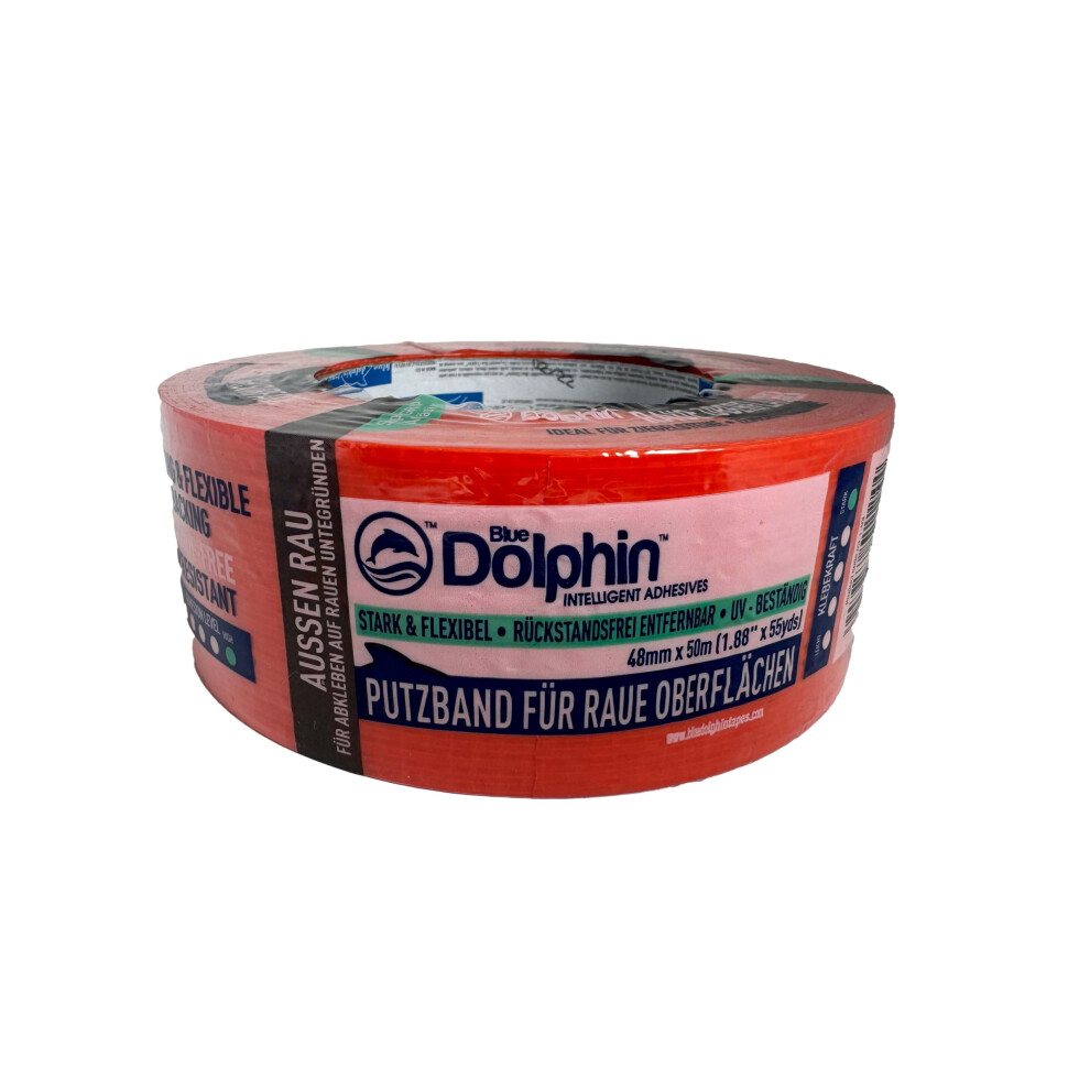 Plaster Duct Tape For Rough Surfaces Orange - 48Mm X 50M 5907758511244