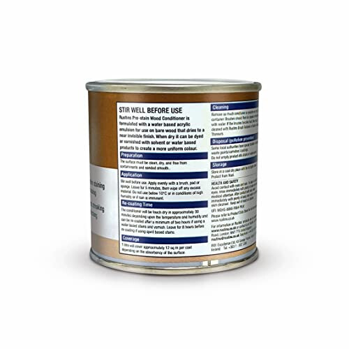 Rustins Pre Stain Wood Conditioner 250ml 1