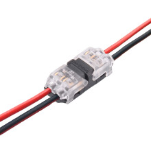 Wire Connectors, 12 Pack Low Voltage Wire H tap 2 Way connectors 2 Pin solderless with no Wire-Stripping Required for Mid-Span Branching in Wires
