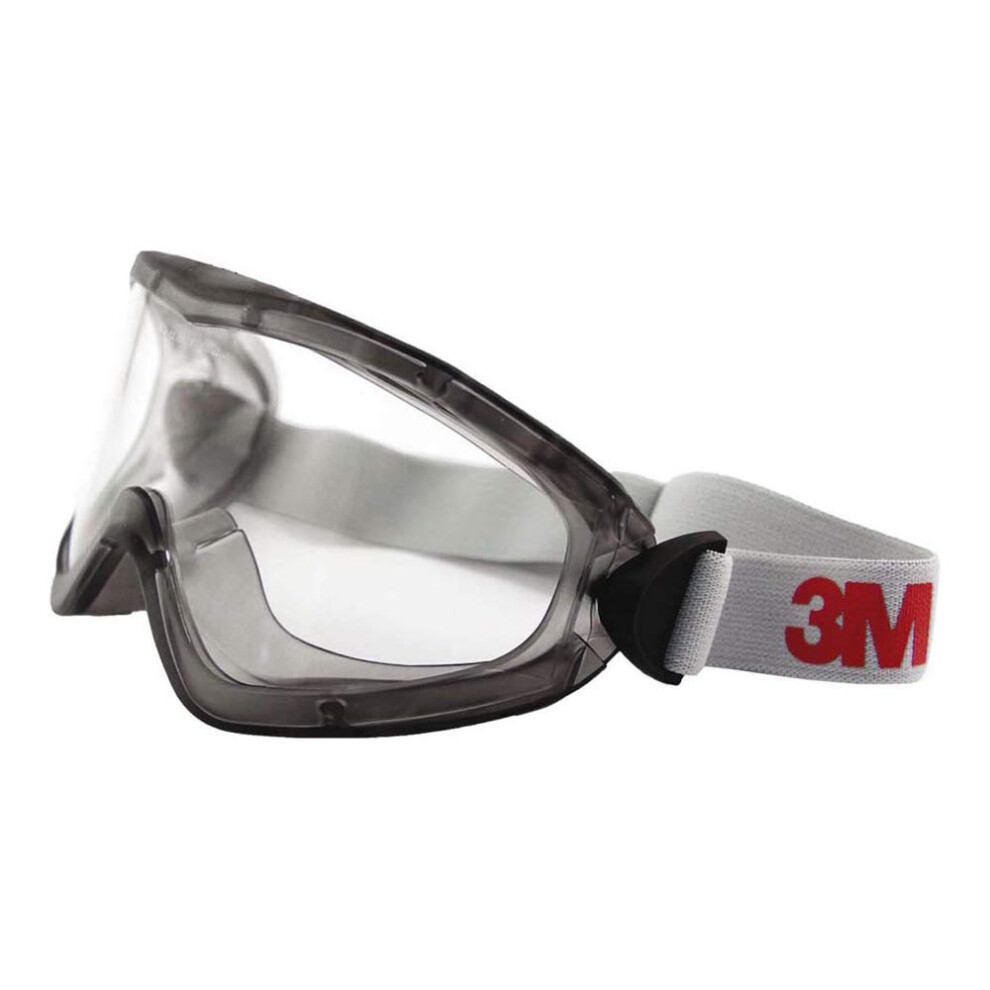3M Safety Goggles 2890 – Indirect Venting, Anti-Scratch + Anti-Fog Coating With Clear Polycarbonate Lens - 1X Safety Goggles By
