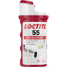 55 Pipe Thread Sealant, Non Curing Thread Sealant for Plumbing Pipes and Fittings, Reliable Fast Action Pipe Sealant for Metal and Plastic, 160m