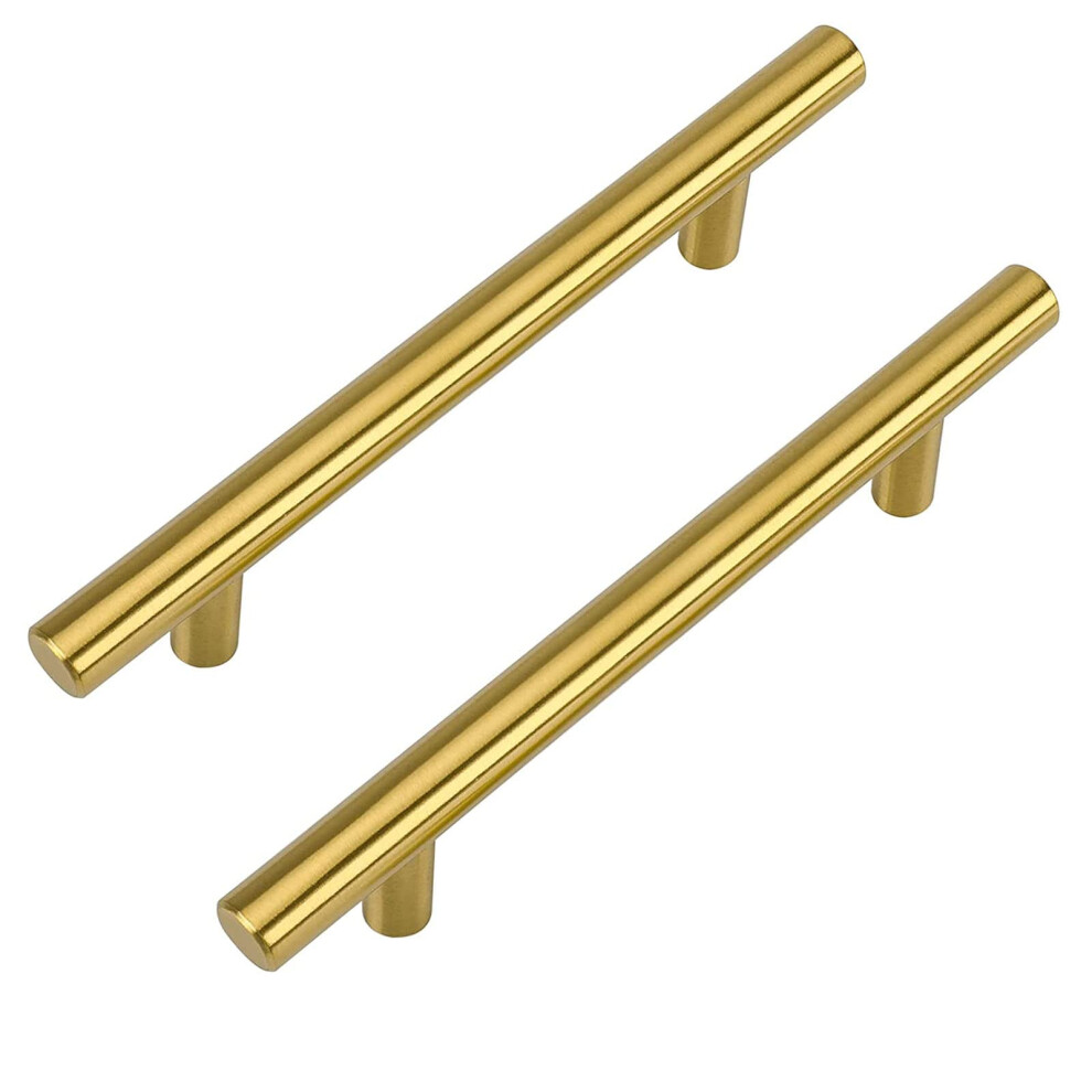 12 Pack Gold Kitchen Handles 160mm Gold Cupboard Handles Kitchen Door Handles Gold Drawer Handles Kitchen Cupboard Handles Stainless Steel Gold