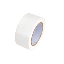 50mm x 33m, White, PVC Line Marking Tape, 1 Roll, Safety Marking Tape, 0.15mm Thick, Suitable for Dance Floors, Gyms, Warehouse, Sports Industry