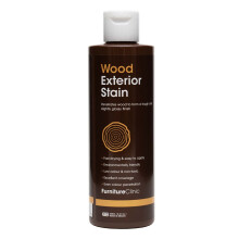 Exterior Wood Stain (Dark Oak) - Quick Drying and Easy-to-Apply - Concentrated Wood Stain for Outdoor Wood, Garden Furniture, Windows & Cladding -