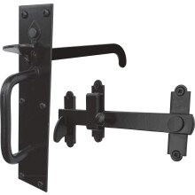 IRONTITE Suffolk Latch, Garden Gate Latch for Wooden Gates, Ideal Garden Gate & Door Latch for Keeping Gates Shut, Heavy Duty Garden Gate Latches
