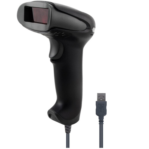 Handheld Laser Barcode Scanner Portable USB Wired 1D Cable Reader Bar Code for POS System Supermarket NT-2012