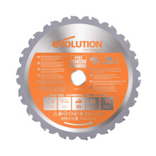 R185TCT-20CS (Rage) Multi-Material TCT Blade Cuts Wood, Metal and Plastic, 185 mm