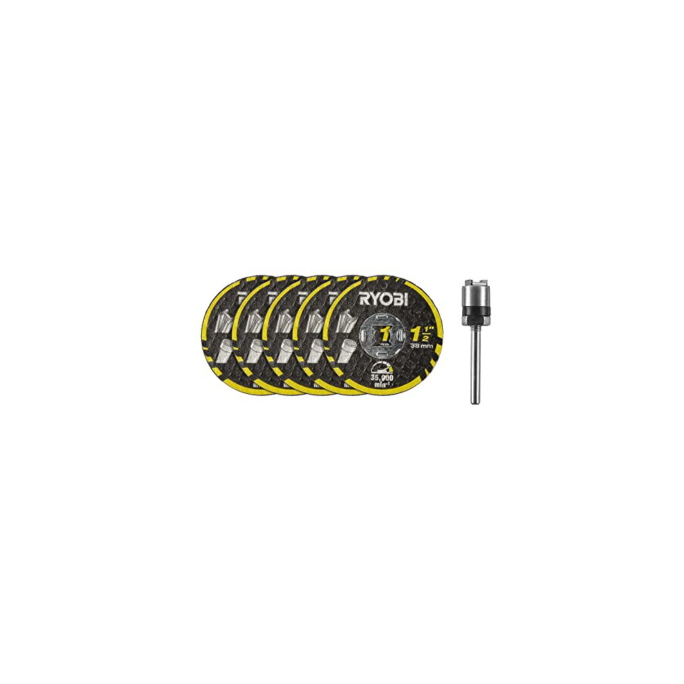 RAR301-6 38 mm Twist lock Cut-Off Disc Kit (6 Piece)