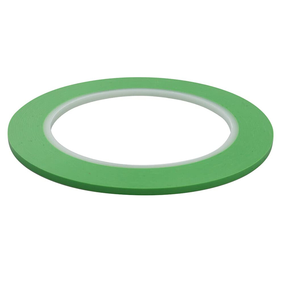 Fine Line Finline Vinyl Masking Tape Automotive Paint Model Building For Curves (3Mm X 3 Rolls) Green 790404587978