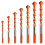 7PCS Professional Masonry Drill Tungsten Carbide Tip Drill Bits, Tile Drill Bits Set, Industrial Strength Tile Drill Bits Set for 1