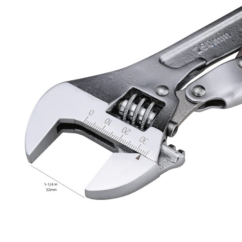 Amazon 10-Inch (250 mm) Locking Adjustable Wrench 2