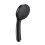 Croydex Presion Pressure Boost Range Five Function Hand Shower 100mm diam - Black Matt 1