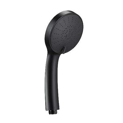 Croydex Presion Pressure Boost Range Five Function Hand Shower 100mm diam - Black Matt