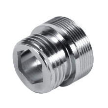 G1/2 Faucet Adapter Kitchen Copper 22mm 24mm Water Purifier Aerator Adapter Female Hose Standard Male Threaded Aerator Adapter (24mm to 20mm)