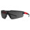 Milwaukee Smoked Safety Glasses 4932471882, Plastic Polycarbonate, red, 0 1