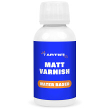 Acrylic Varnish 120 ml Matt Varnish | Varnish for Acrylic Painting | Clear Matt Varnish | Water Based Varnish | Acrylic Matt Varnish | Acrylic Paint