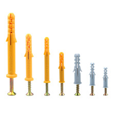 270 Pcs Screws & Wall Plugs Set - Heavy Duty Expansion Rawl Plugs for Masonry, Brick, Concrete (M5/M6/M8/M10) with 25-80mm Lengths