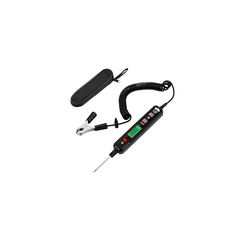 Car Voltage Smart Circuit Tester, Power Circuit Probe 0.8-100V Dc Voltage Tester Automotive Continuity Test Electrical Tester Car Fuse Tester With 747302355215