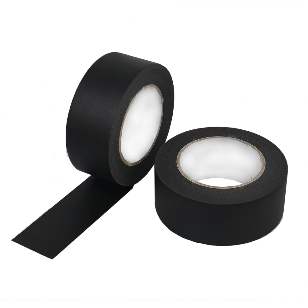 Multi-Surface Premium Masking Tape, Decorating Painters Tape For Artist Indoor 30M*5Cm, Black (2) 8009301886049