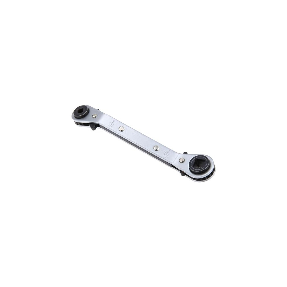 Ratchet Spanner Square 4-In-1 Ratchet Wrench, Ct-122C Bend Wrench Hvac Service System Port Valve Flip Refrigeration 720310346727
