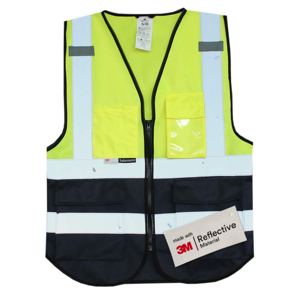 3M Multi Safety Vest - Multicoloured Reflective High Visibility Vest - Made With 3M Reflective Material 5060515860365