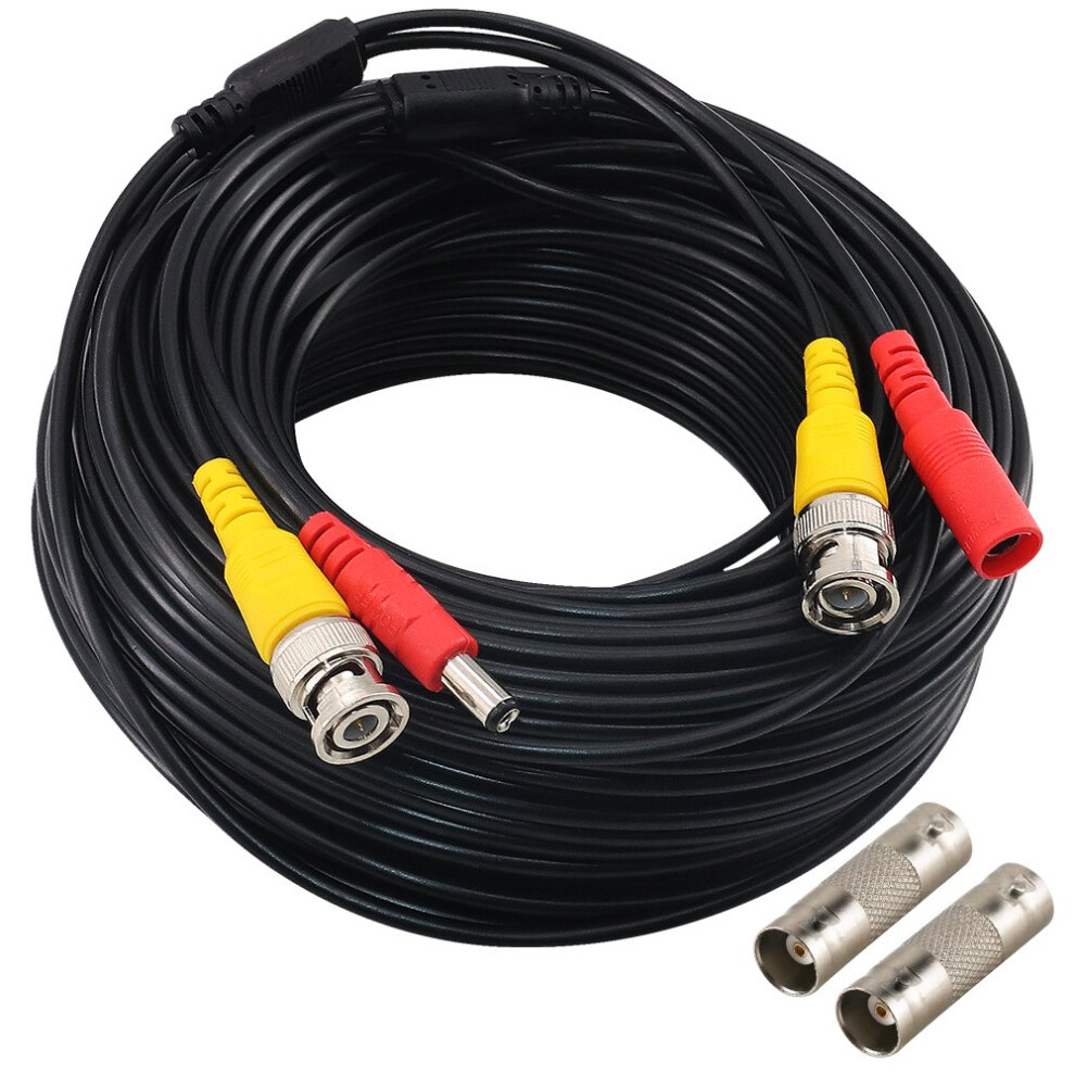 30M Bnc Video Power Cable Security Camera Cable With 2 Female Connetors For All Hd Cctv Dvr Surveillance System 652890855217