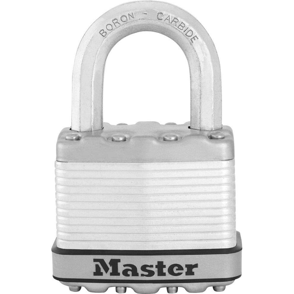 Masterlock Excell Laminated Steel Padlock 50mm Standard-image-OPC-PFDF2GW-NEW