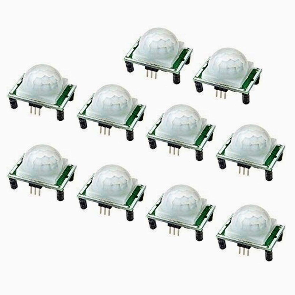 10 Pcs Pir Module Pyroelectric Infrared Motion Sensor Module Detector Security 642954049348