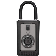 AccessPoint 001012 KeySafe Original 3-Key Portable, Spin Dial, Titanium Gray