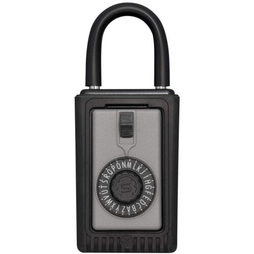 KIDDE AccessPoint 001012 KeySafe Original 3-Key Portable, Spin Dial, Titanium Gray