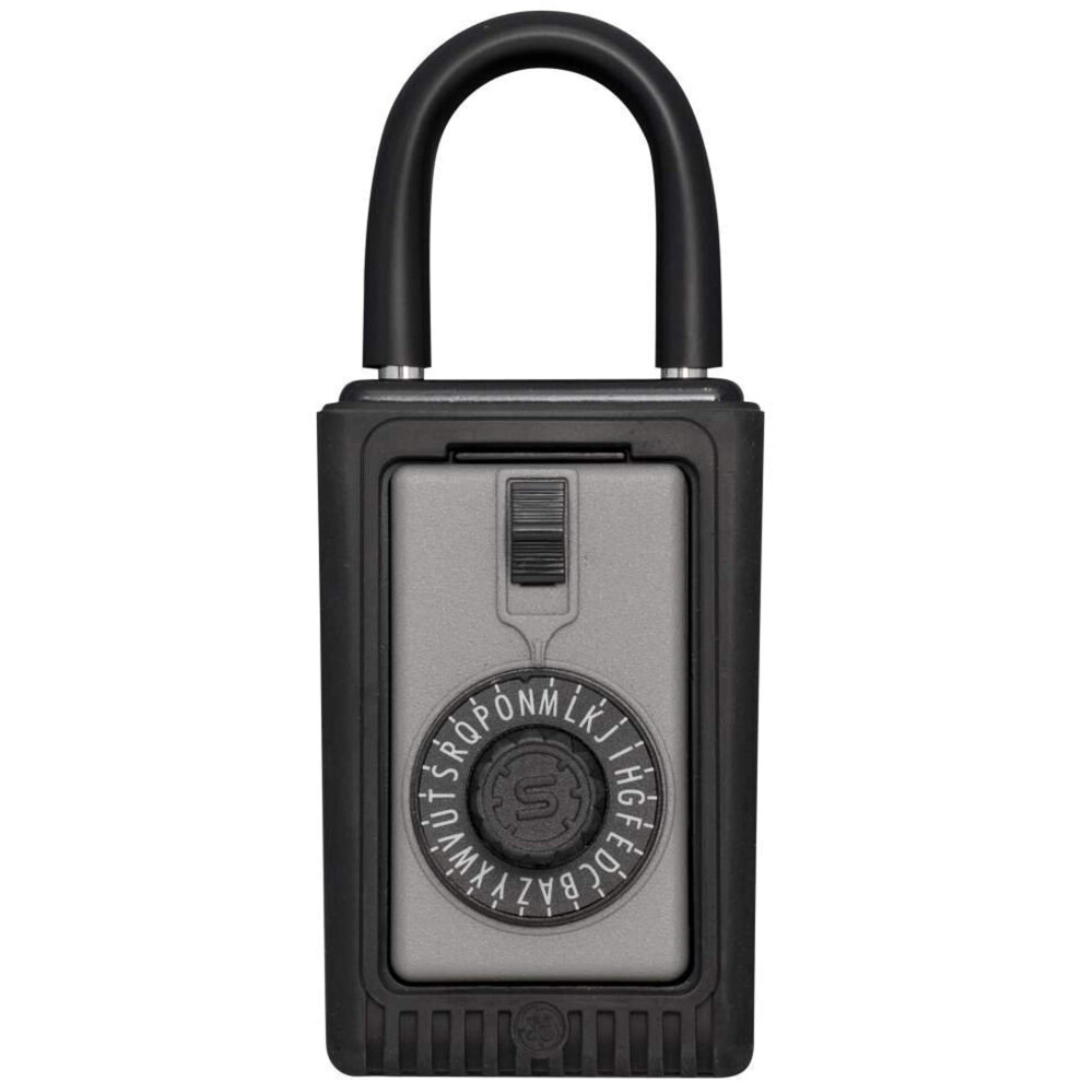 AccessPoint 001012 KeySafe Original 3-Key Portable, Spin Dial, Titanium Gray