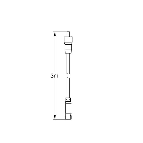 Grohe Sense Guard Accessories Power Extension Cable White 22521LN0 1