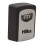 Hilka 70104050 Wall Mounted Key Storage Box, Black/Silver, 15x7x21.5cm 1