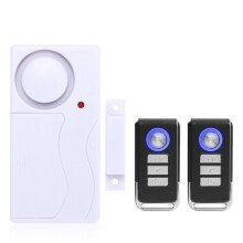 Door and Window Alarm, Anti-Theft Burglar Wireless Alarm with Remote Control for Home Security, Easy to Install, 105db Super Loud (Includes 1 Alarm