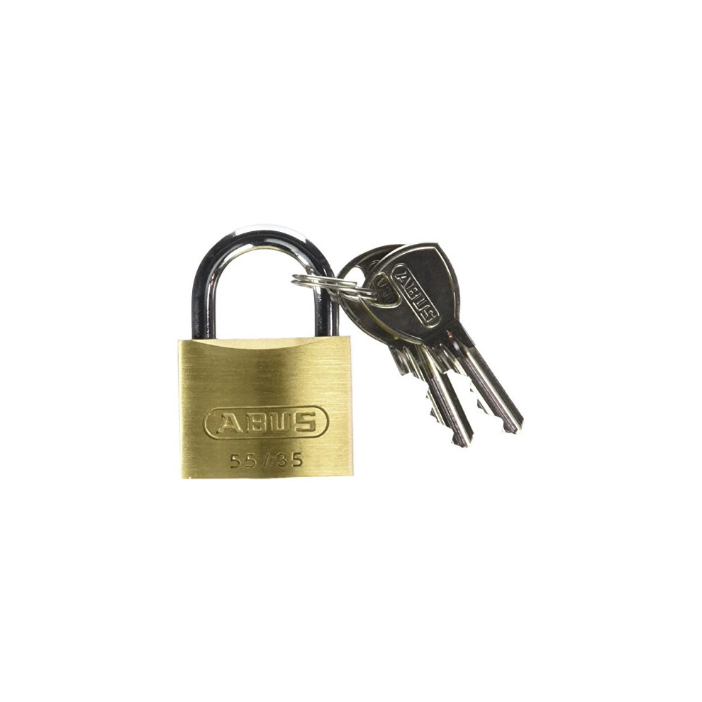 02856 55/35 Brass Padlock 40 mm