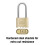Master Lock Master Lock Lucchetto, Combinazione Personalizzabile, 2 in. Larghezza, 175DLH 3