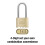 Master Lock Master Lock Lucchetto, Combinazione Personalizzabile, 2 in. Larghezza, 175DLH 4