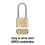 Master Lock Master Lock Lucchetto, Combinazione Personalizzabile, 2 in. Larghezza, 175DLH 5