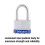 Master Lock Master Lock 5DLF Κλειδαριά Εξωτερικού Χώρου με Κλειδί, 1 Πακέτο, Ασημί 2
