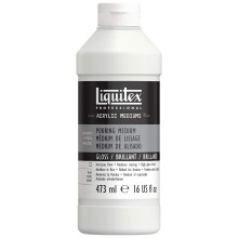 Acrylic Professional Pouring Effects Medium for Acrylic Paint, Gloss, 473 ml